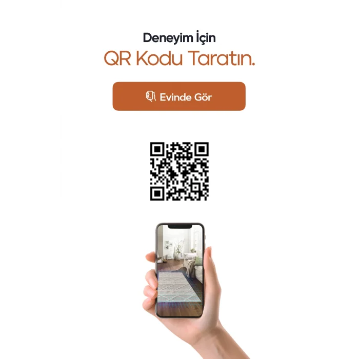 Galata Yumuşak Dokulu Modern Desen Gri Oturma Odası Salon Mutfak Genç Odası Halısı