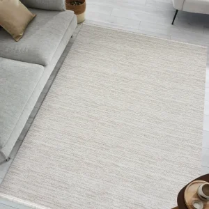 Babil Lüks Modern Desen Bej Oturma Odası Salon Mutfak Koridor Halısı