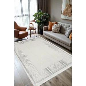 Saloon Koleksiyonu Akrilik İplik Jüt Taban Lüks Halı