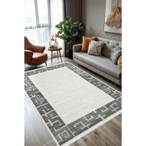 Saloon Koleksiyonu Akrilik İplik Jüt Taban Lüks Halı