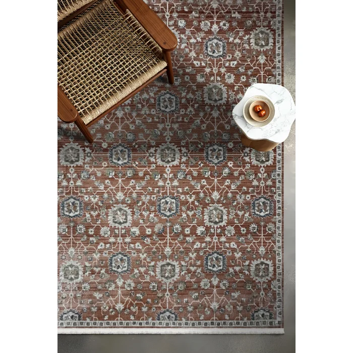 Butik Yıkanabilir Klasik Desen Bordo Oturma Odası Salon Mutfak Genç Odası Halısı