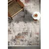 Butik Yıkanabilir Modern Desen Multi Renk Oturma Odası Salon Mutfak Genç Odası Halısı