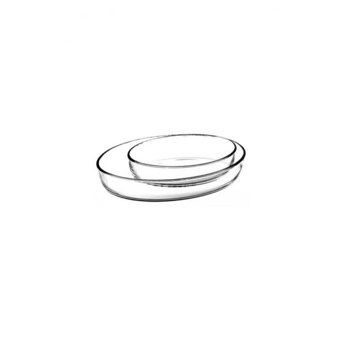 Paşabahçe 159033 Paşabahçe 2li Oval Borcam Tepsi