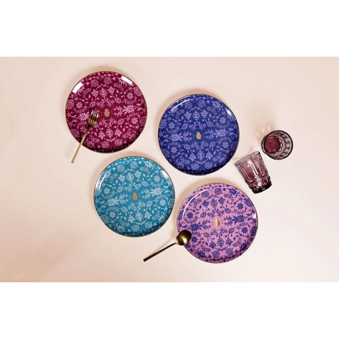Porland Glamorous Servis Tabağı 24 cm 4 Adet