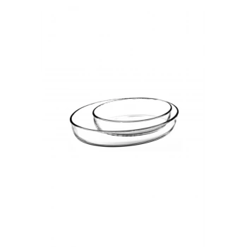 Paşabahçe 159033 Paşabahçe 2li Oval Borcam Tepsi