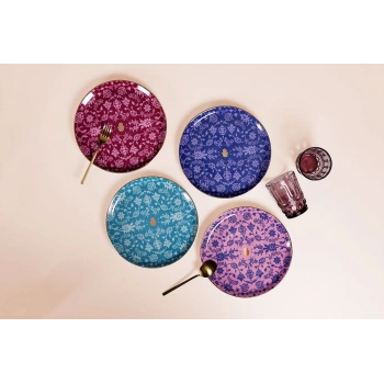 Porland Glamorous Servis Tabağı 24 cm 4 Adet