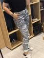 İtalyan Kamuflaj Pantolon Mavi