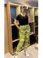 İtalyan Kamuflaj Pantolon Sarı