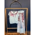 Denim Görünümlü Teddy & Charms Eşofman Takımı Mavi