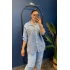 İtalyan Cebi Pul Payet Gömlek 13209 İndigo