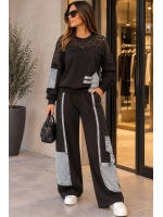 Black Lace Denim İkili Takım