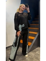 Black Lace Denim İkili Takım