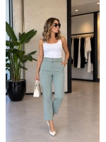 Lara Kemerli Pantolon Mint