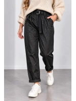 Vicon Kemerli Pantolon Siyah