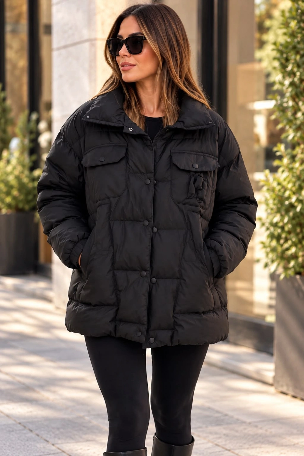 Oversize Puffer Mont