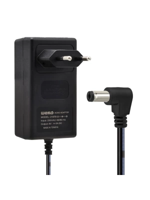 5 Volt - 3 Amper 5.5*2.5 Uçlu Yerli Üretim Plastik Kasa Priz Tipi Adaptör Roz