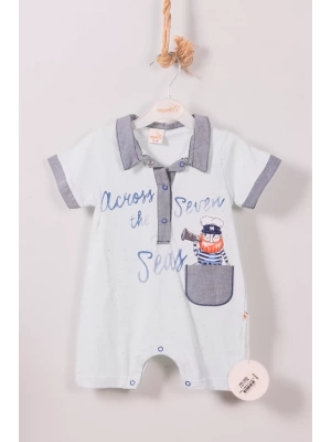 Baby Korsan Desenli Erkek Bebek Tulum