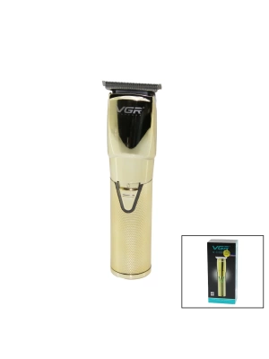Gold Krom Kaplama Gövde  Saç - Sakal Kesme Traş Makinesi  Usb Şarjlı V-903 Roz