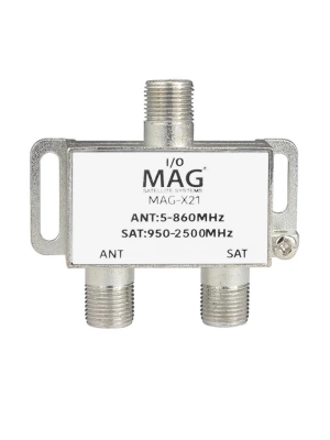 Mag Mag-x21 Tv/sat 5-2500mhz Combıner 950-2500mhz Roz