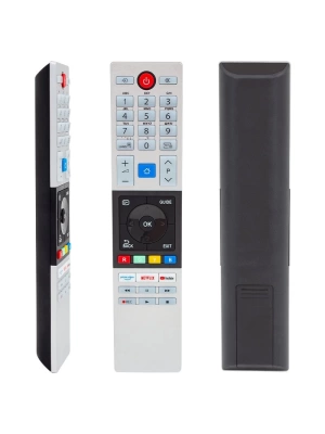 Toshıba Ct-8543 Netflıx-prıme Vıdeo-youtube Tv Tuşlu Lcd-led Tv Kumanda Roz