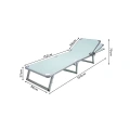 Alüminyum Katlanır Şezlong