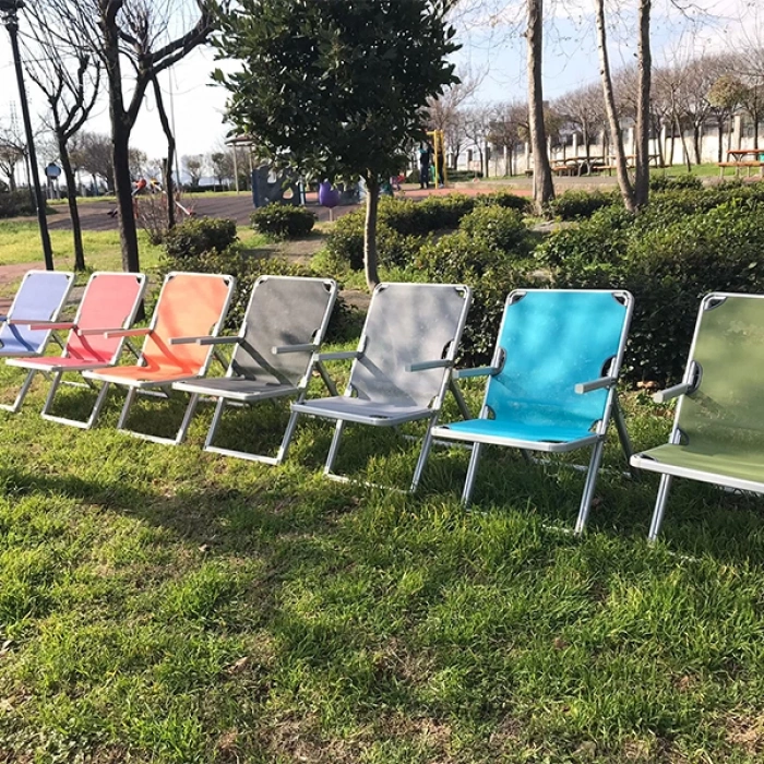 Katlanır Alüminyum Piknik Sandalyesi