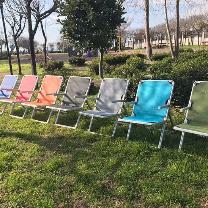 Katlanır Alüminyum Piknik Sandalyesi