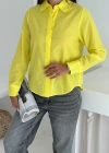 Balon Kol Gömlek Sarı