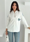 Kalp Cepli Gömlek