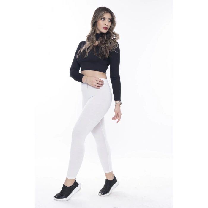 Kadın Beli Lastikli Toparlayıcı Tayt