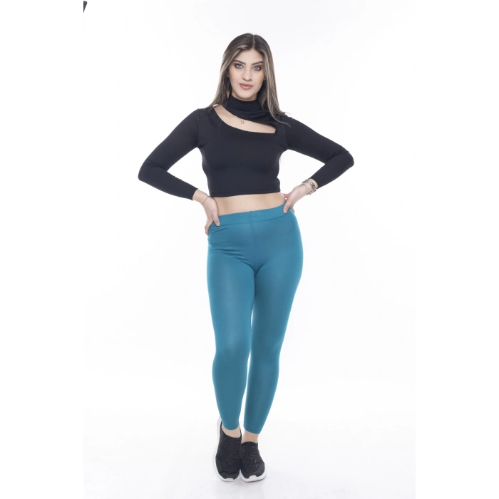 Kadın Beli Lastikli Toparlayıcı Tayt