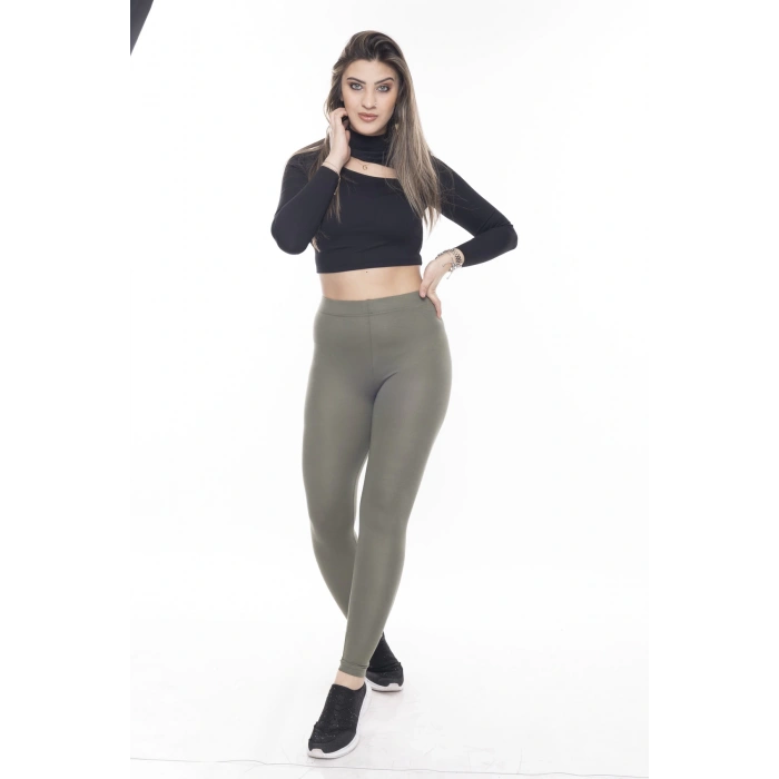 Kadın Beli Lastikli Toparlayıcı Tayt