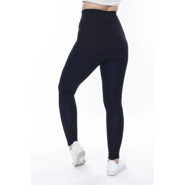 Kadın Beli Lastikli Toparlayıcı Tayt