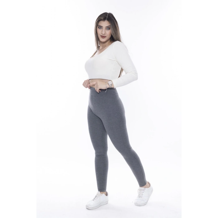 Kadın Beli Lastikli Toparlayıcı Tayt