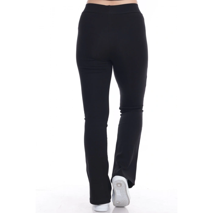 Kadın Beli Lastikli Toparlayıcı İspanyol Paça Tayt