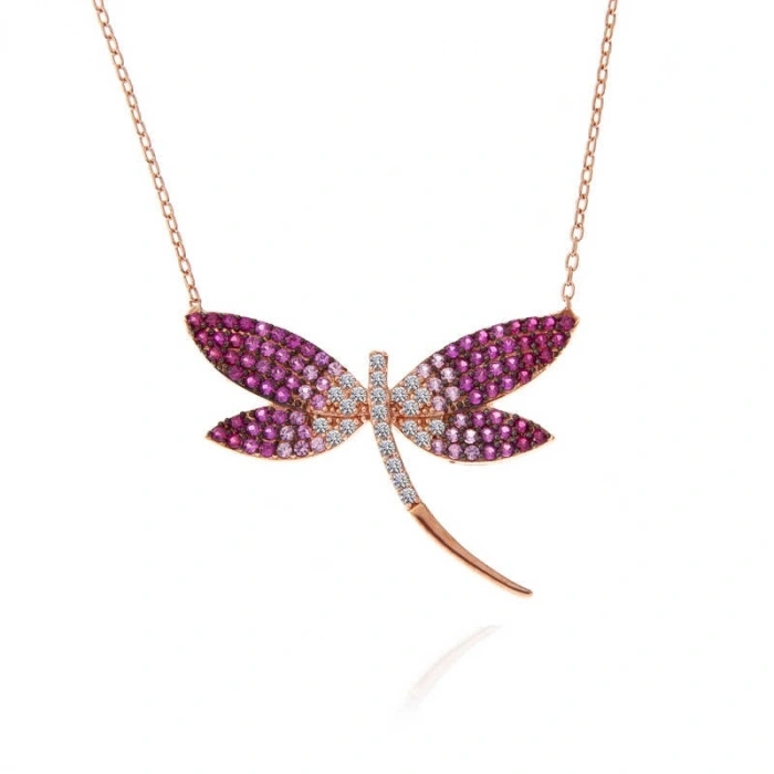 Kadın Gümüş Rose Yusufçuk Kadın Kolye