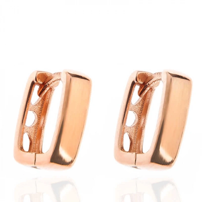 Kadın Gümüş Taşsız J Bayan Küpe