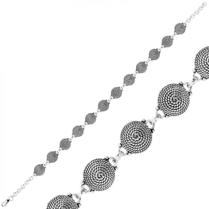 Kadın Gümüş Telkari Bayan Bileklik