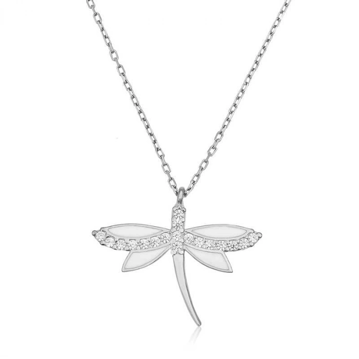 Kadın Gümüş Yusufçuk Bayan Kolye