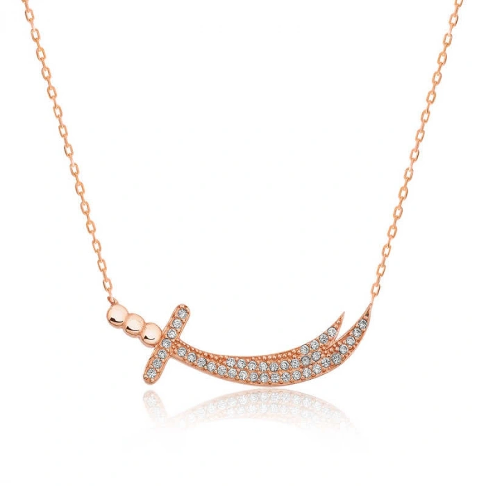 Kadın Gümüş Zülfikar Kılıcı Bayan Kolye