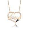 Kadın Gümüş Kalp Love Bayan Kolye