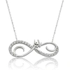 Kadın Gümüş Sonsuz Aşk Bayan Kolye