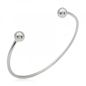 Kadın ​Gümüş Ayarlanabilir Toplu Bilezik