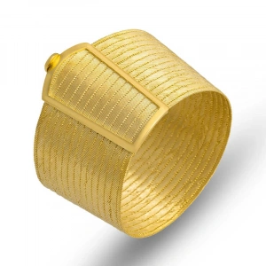 Kadın Gümüş Gold Trabzon Hasır Kadın Bileklik