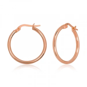 Kadın Gümüş Halka Kadın Küpe