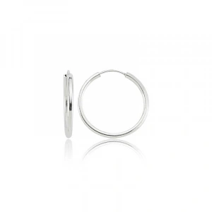 Kadın Gümüş Halka Küpe