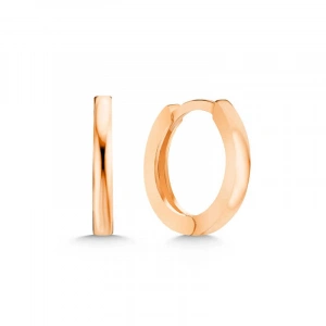 Kadın Gümüş Rose Halka Kadın Küpe