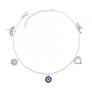 Kadın Gümüş Şans Kadın Halhal