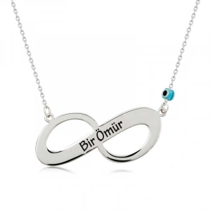 Kadın ​Gümüş Sonsuz Bir Ömür Bayan Kolye