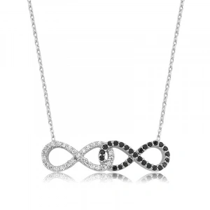 Kadın Gümüş Sonsuzluk Bayan Kolye